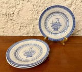 3 FARFURII DIN PORTELAN CHINEZESC- MODEL BOB DE OREZ D18CM