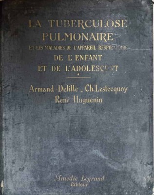 LA TUBERCULOSE PULMONAIRE ET LES MALADIES DE L&amp;#039;APPAREIL RESPIRATOIRE DE L&amp;#039;ENFANT ET DE L&amp;#039;ADOLESCENT-P.F. AR-236616 foto