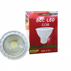 Bec Cob LED 5W Alb Rece MR16 220V TKO foto