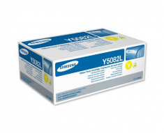 Toner CLT-Y5082L yellow original Samsung CLTY5082L de capacitate mare foto