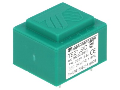 Transformator &amp;icirc;ncapsulat 1.5VA 230V/24V foto
