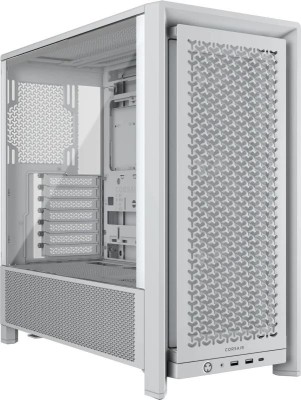 Carcasa CORSAIR FRAME 4000D RS Mid Tower ALB, Tempered Glass, foto