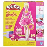 PLAY DOH BARBIE SET PLASTELINA VOLANASE SI FUNDITE CU PAPUSA INCLUSA