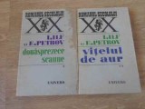 Douăsprezece Scaune &amp; Vițelul de Aur Vol. 1-2 - Ilf &amp; Petrov, 784 pagini, Ed. Univers 1970, Roman