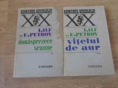 DOUASPREZECE SCAUNE. VITELUL DE AUR VOL.1-2-ILF SI PETROV-229094 foto