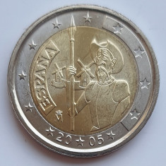 Spania 2 euro 2005 UNC - Don Quixote - km 1063 - E001