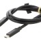 Cablu USB 4.0 USB C dublu 0,7m negru 40bps