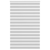 vidaXL Jaluzea tip zebra gri deschis lățime țesătură 145,9cm poliester