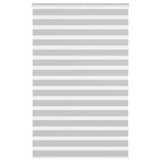 Jaluzea tip zebra gri deschis lățime țesătură 145,9cm poliester foto