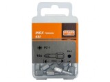 Capăt de şurubelniţă Pozidriv&reg; PZ1 25mm - set de 10 buc.