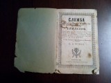 SLUJBA CELUI INTRE SFINTI PARINTELUI NOSTRU STELIAN PAFLAGONUL - 1860, 35 p.