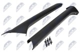 Set ornamente / capitonaj stalp Land Rover Discovery II 1999-2004; stanga + dreapta; DCB500070PMA; NTY, aftermarket