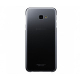 Husa Plastic Samsung J415 Galaxy J4 Plus (2018), Gradation Cover, Neagra, Blister EF-AJ415CBEGWW