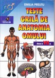 AS - EMILIA PREUTU - TESTE GRILĂ DE ANATOMIA OMULUI, CLASA A VII-A