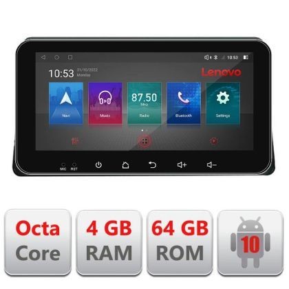 Navigatie Ford Focus 4 Kuga 2018-2023 4+64 ecran 10.33&quot; Android Waze USB Navigatie Internet Youtube Radio CarStore Technology