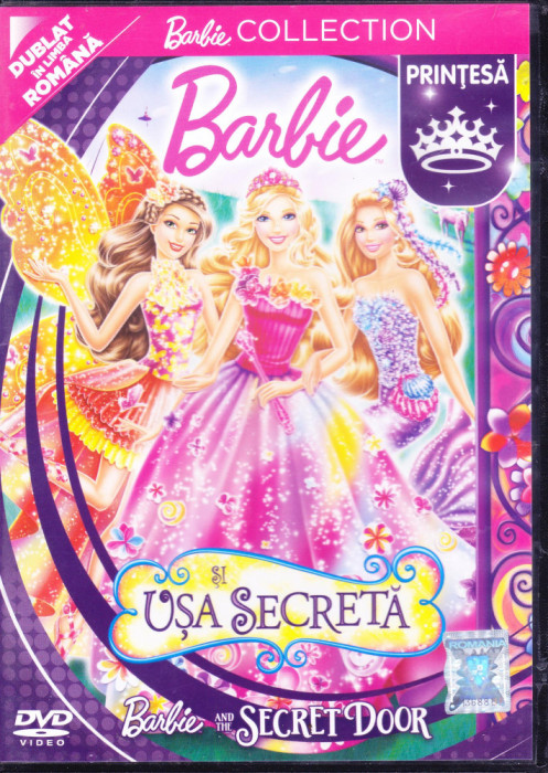 DVD animatie: Barbie - Usa secreta ( original, dublat in lb.romana )