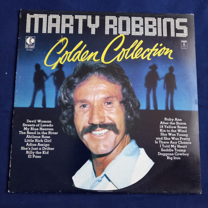 LP : Marty Robbins - Golden Collection _ K-Tel , Olanda, 1981 _ NM / VG+