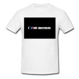 Tricou &quot; I&#039; M BOSS black &quot;