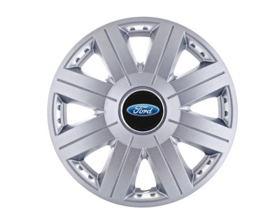 Set 4 Capace Roti pentru Ford, model Cosmos Gray, R15 foto