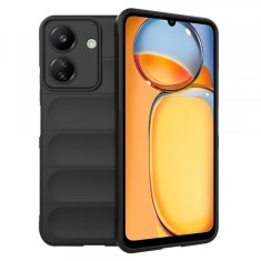 Husa pentru Xiaomi Poco C65 / Redmi 13C, Techsuit, Magic Shield, Neagra foto