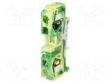 Term. &icirc;mbinare WAGO 0,2&divide;16mm&sup2; 2 borne galben-verde