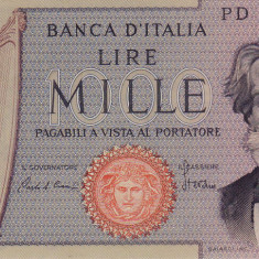 Bancnota Italia 1.000 Lire 1981 - P101h UNC ( G.Verdi - semn. Ciampi/ Stevani )