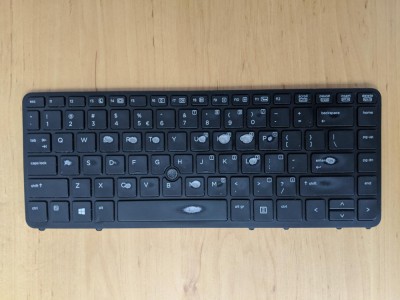 Tastatura originala HP EliteBook 840 850 G1 ZBOOK 840 850 G2 serie 736654-B31 foto