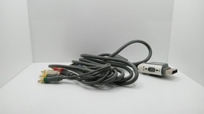 Cablu AV RCA + HDTV - Microsoft - XBOX 360 FAT / S (e) foto