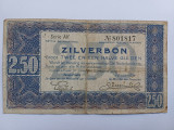 Olanda-2,50 Gulden -Zilverbon 1938