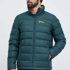 Jack Wolfskin geaca sport din puf Ather culoarea verde