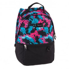 Rucsac scoala cu compartiment pentru laptop,multicolor,47x32x15 cm