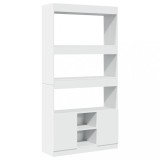 Cumpara ieftin Dulap inalt, alb, 92x33x180 cm, lemn prelucrat