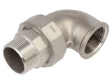 Conector cot 90&deg; din oțel inoxidabil
