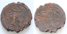 40 Nummi - Heraclius (610-641) - Imperiul Bizantin