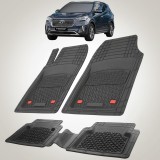 Cumpara ieftin Covorase Auto Hyundai Grand Santa Fe (2016&ndash;2018) - Cauciuc Tip Tavita-Black