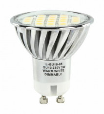 Bec cu LED MR16 3x1W GU10, HQ 5412810145577 foto