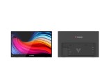 Verbatim Monitor tactil portabil 15.6" LightFHD 1920x1080 IPS USB-C mini HDMI carcasa plastic