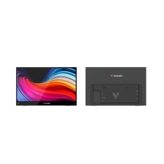 Monitor portabil tactil Verbatim LIGHT, 15,6 inch, Full HD, IPS, USB-C