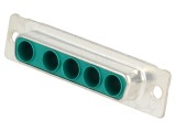Conector D-Sub Mama pe Cablu 5 Pini CONEC, Tensiune 250V, Temperatura -55-125C