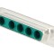 Conector D-Sub mamă pe cablu 5 pini