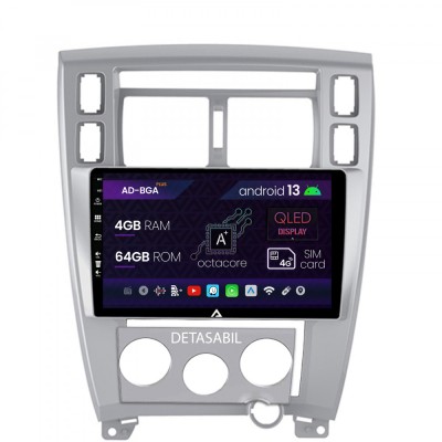 Navigatie Hyundai Tucson (2004-2009), Android 13, A-Octacore 4GB RAM + 64GB ROM, 10.1 Inch - AD-BGA10004+AD-BGRKIT200 foto
