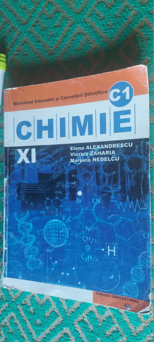 CHIMIE C1 CLASA A XII A ALEXANDRESCU ZAHARIA NEDELCU COLECTIA EDUCATIONAL