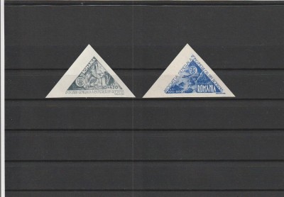 ROMANIA 1946 LP 182 A.G.I.R. POSTA AERIANA MNH NESTAMPILATE foto