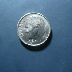 Moneda 1 Dime (10 centi) SUA 1992 D argint (0,900) ,cal. AUNC