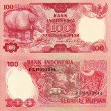 Bancnota Indonezia 100 Rupiah 1977, UNC, Asia