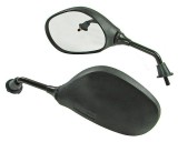 Oglinzi Scuter Roco, Negre, Filet 10mm - Compatibil Piaggio, Moto Scuter
