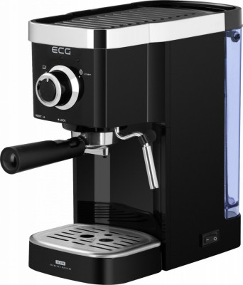 Espressor manual ECG ESP 20301 Negru, 1450 W,1.25 L, dispozitiv spumare, 20 bar foto