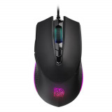 Mouse gaming Tt eSPORTS Iris M50, 16000 DPI, Iluminare RGB, Negru, Thermaltake