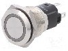 Intrerupator anti-vandalism, ON-ON, &Oslash;16mm, EAO, 82-4151.2124