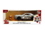 JADA MASINA METALICA DODGE CHALLENGER HELLCAT SCARA 1 LA 24 SI FIGURINA JERRY SuperHeroes ToysZone, Simba